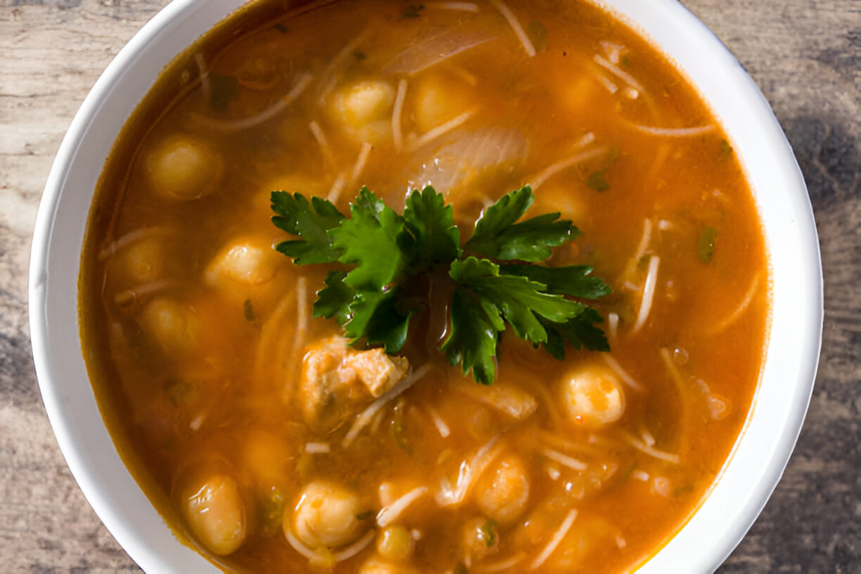 MOROCCAN CHICKPEA SOUP