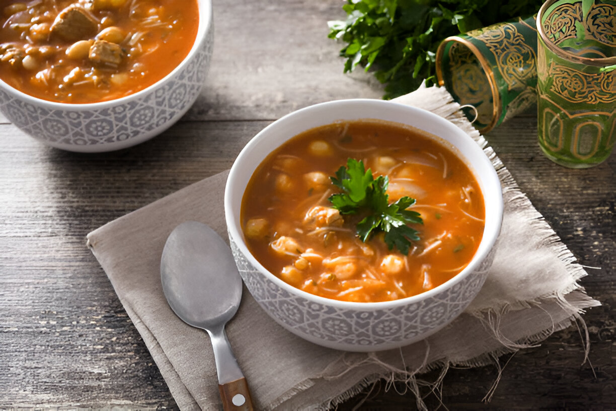 MOROCCAN CHICKPEA SOUP