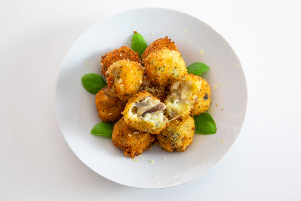 Mini Baked Parmesan Potato Rounds