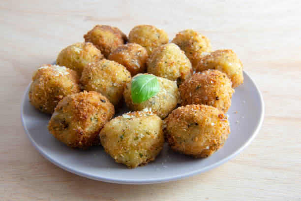 Mini Baked Parmesan Potato Rounds