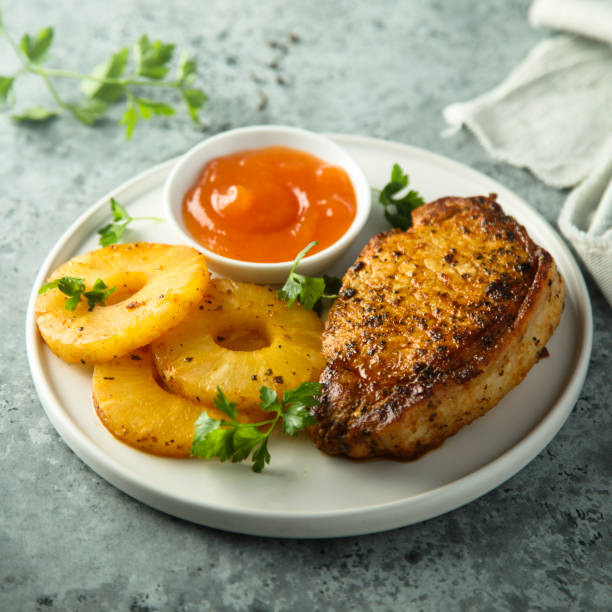 Pineapple BBQ Baked Chicken Breast