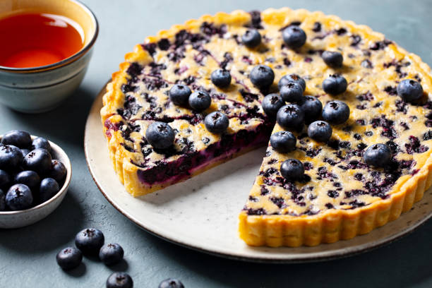 White Chocolate Blueberry Cheesecake