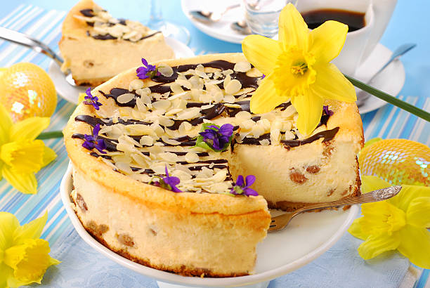 easter cheesecake