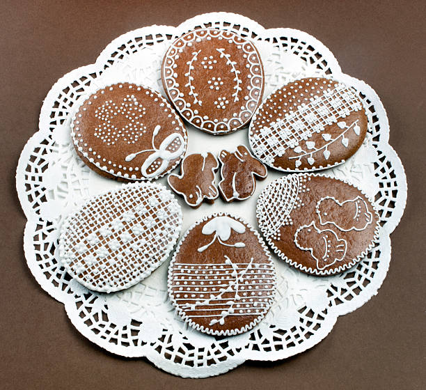 easter cutout cookies