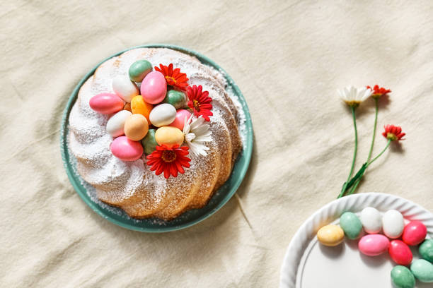 easter dump cake