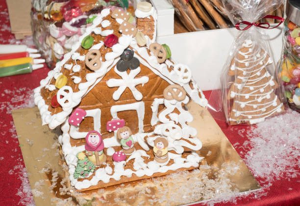 easter gingerbread house