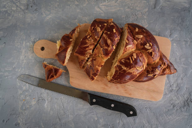 easter loaf cake