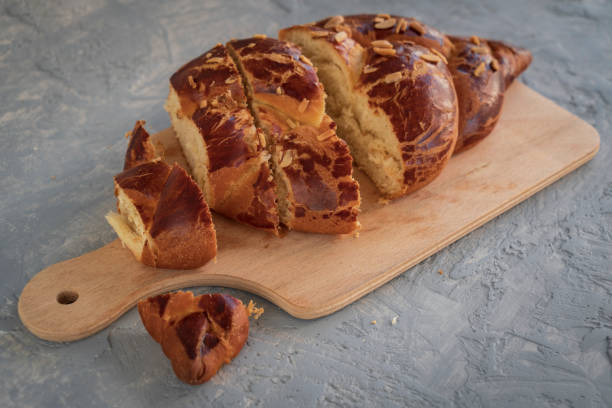 easter loaf cake