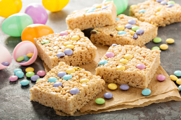 easter rice krispie treats