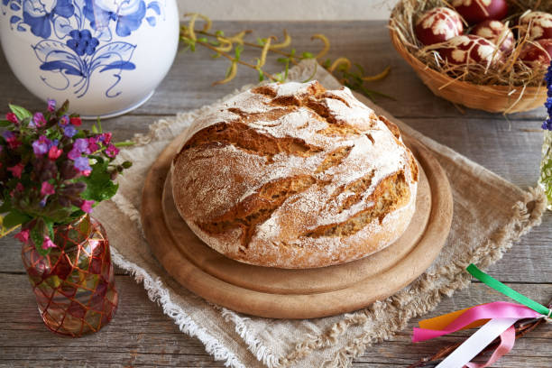 easter sourdough bread