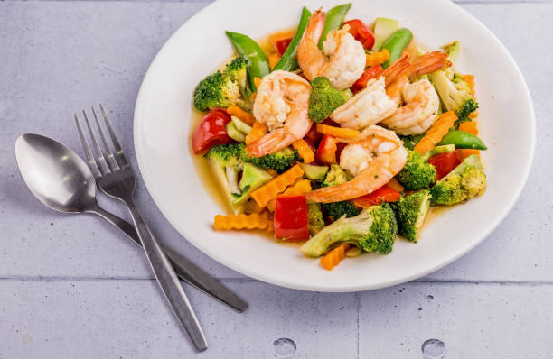 shrimp stir fry