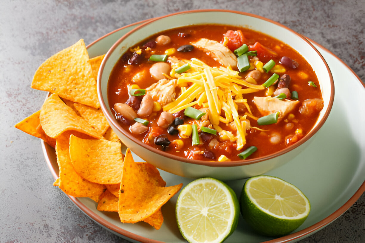 7 Can Chicken Taco Soup