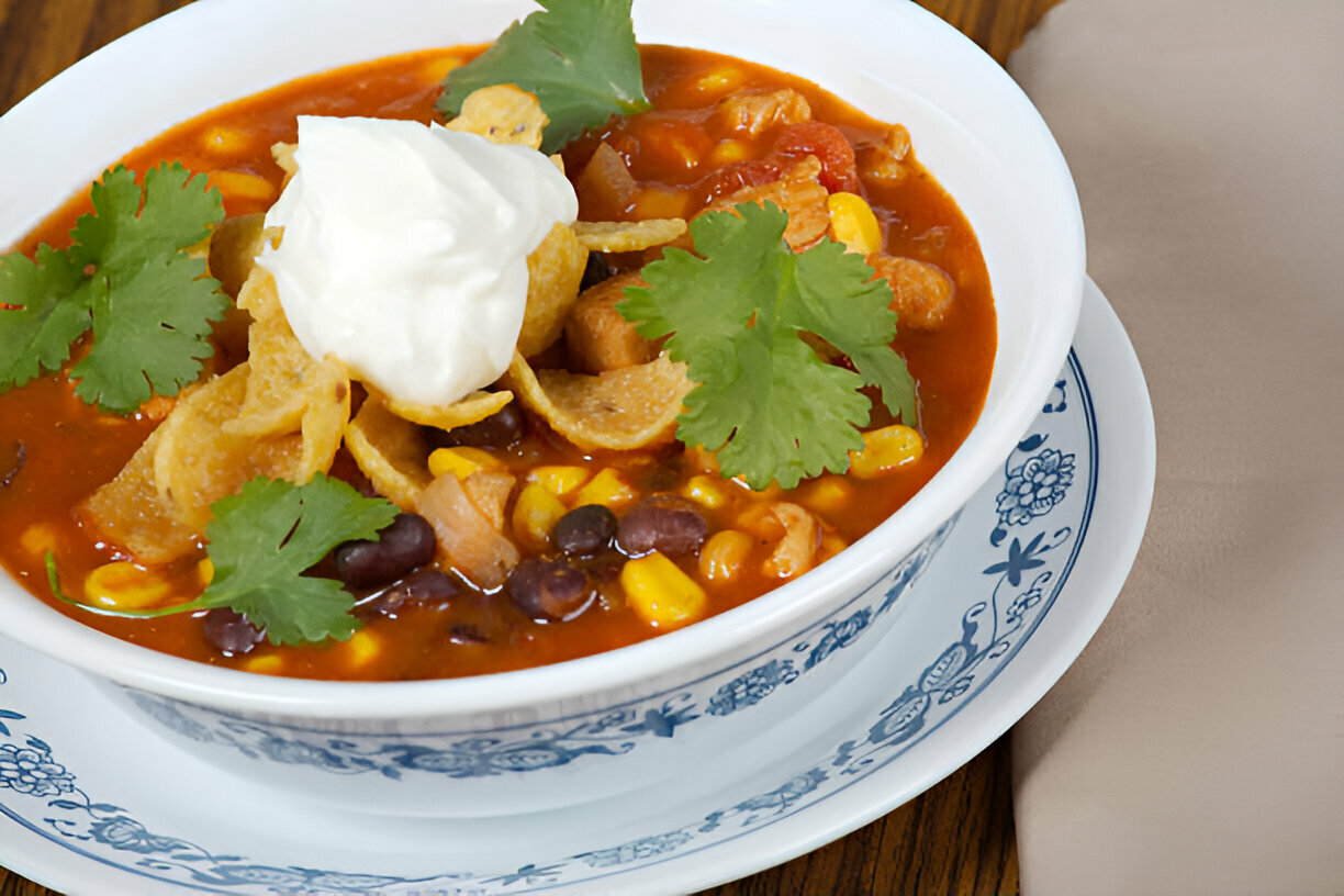 7 Can Chicken Taco Soup