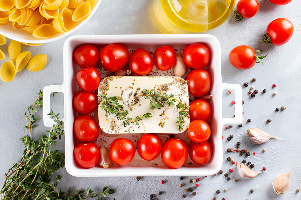 Baked Feta Pasta