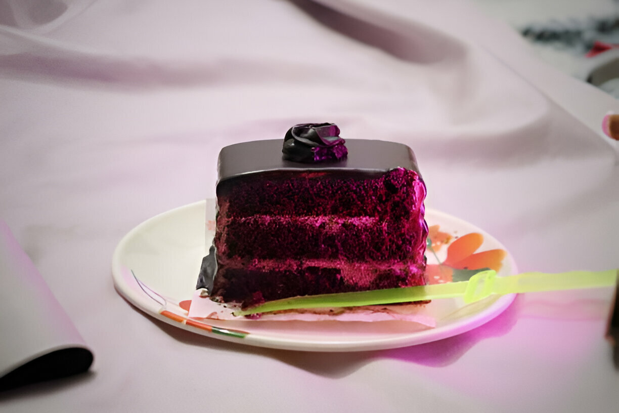 Blackberry Velvet Gothic Cake