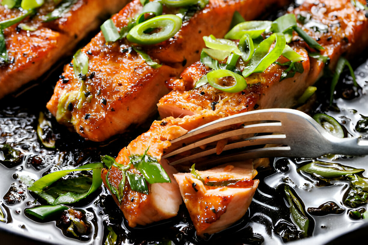 Brown Sugar Glazed Salmon