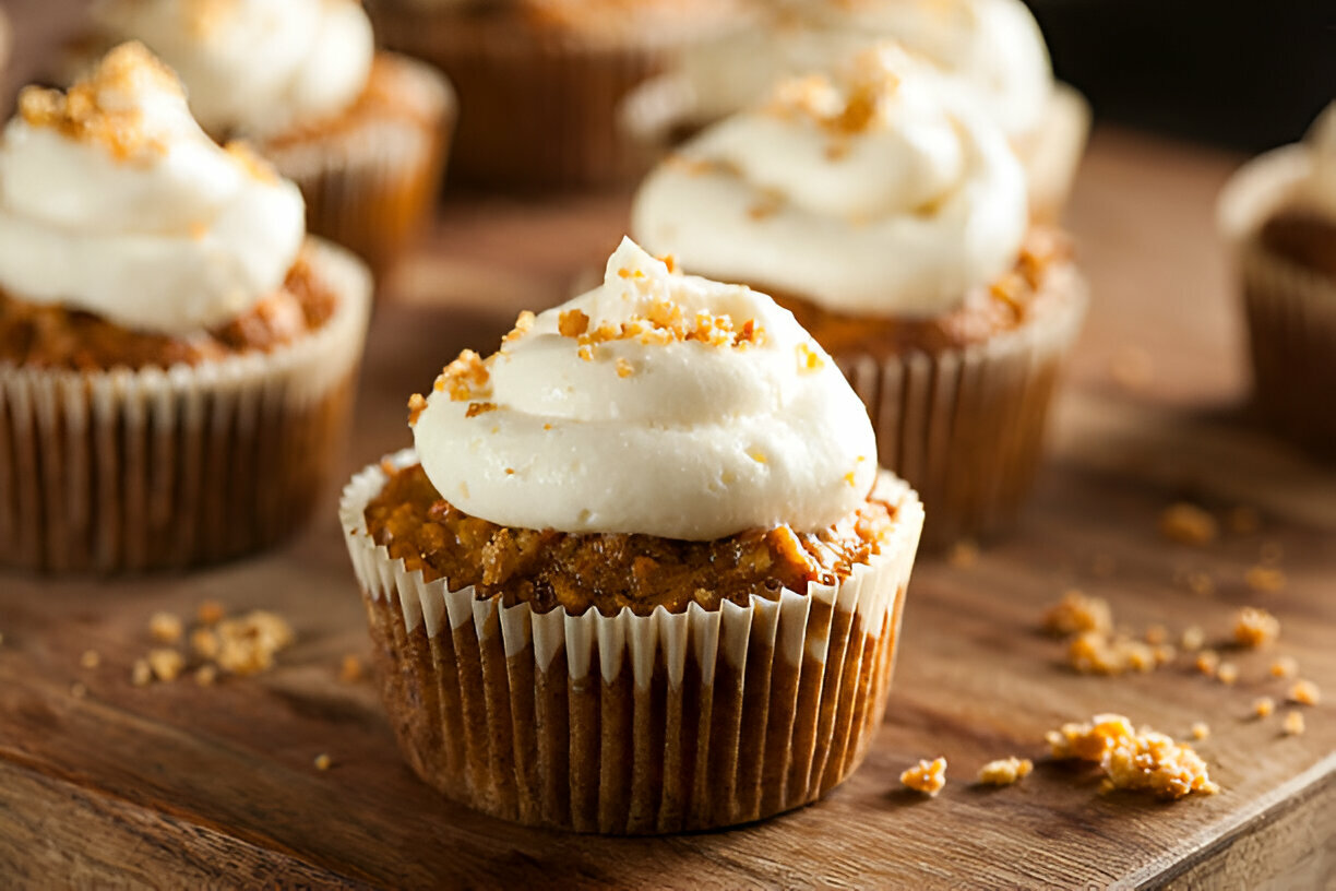 Carrot Cake Cupcakes Recipe