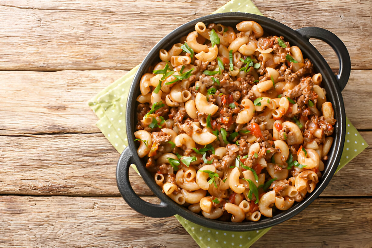 Cheesy Taco Pasta