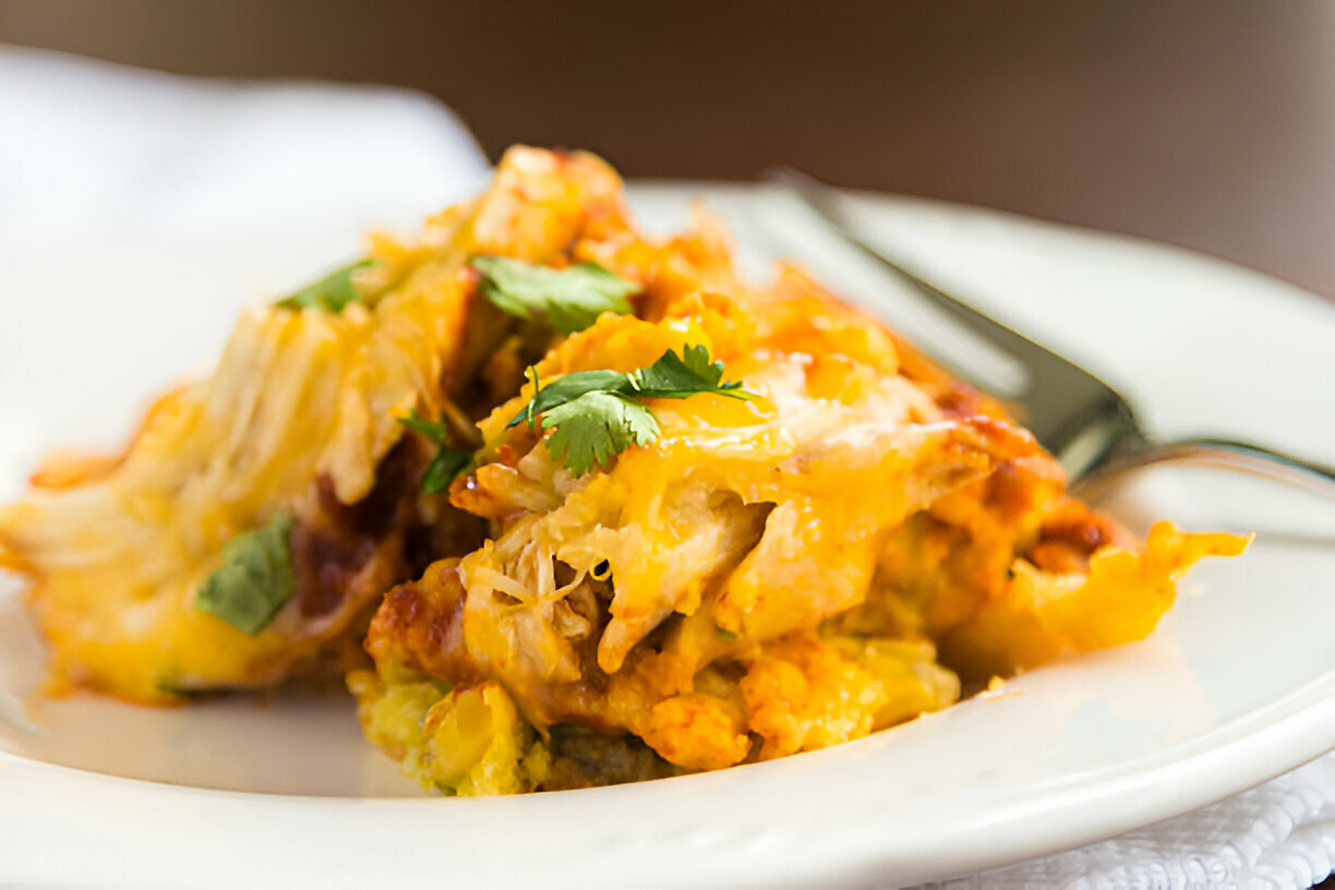 Chicken Tamale Casserole - 4 Sons 'R' Us