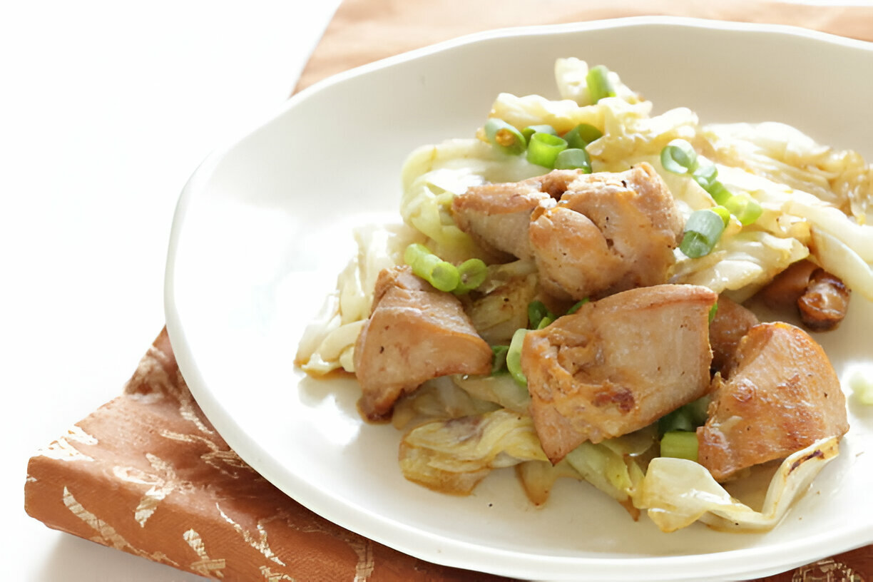 Chinese Chicken Cabbage Stir-Fry