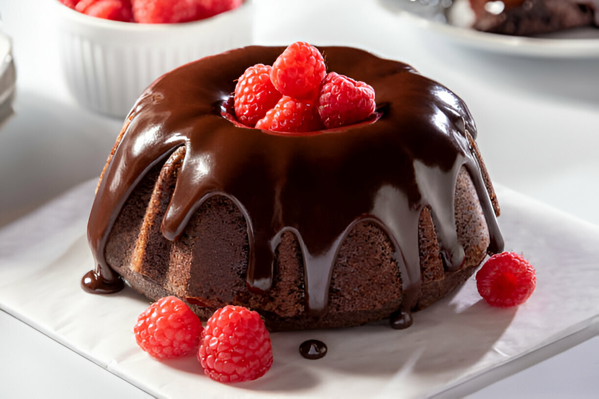 Chocolate Raspberry Cake