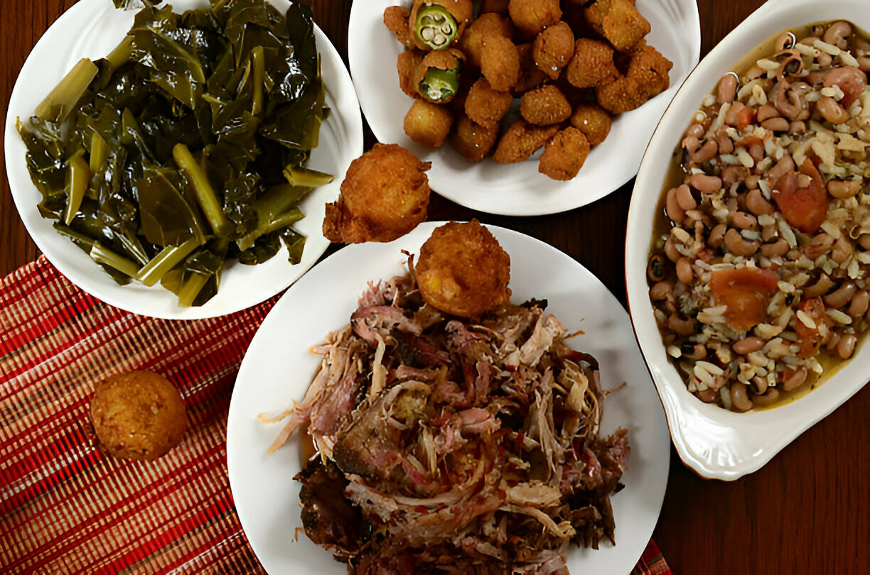 Classic Soul Food Dinner Plates