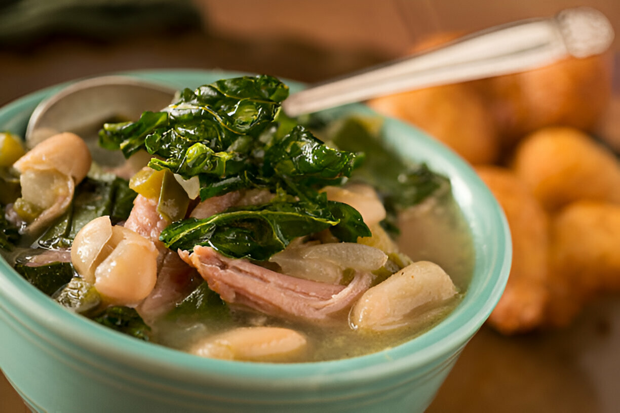 Collard Greens with Turkey Necks