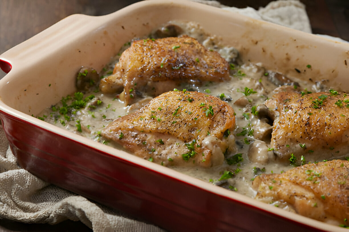 Comforting Creamy Mushroom Chicken for Cozy Nights