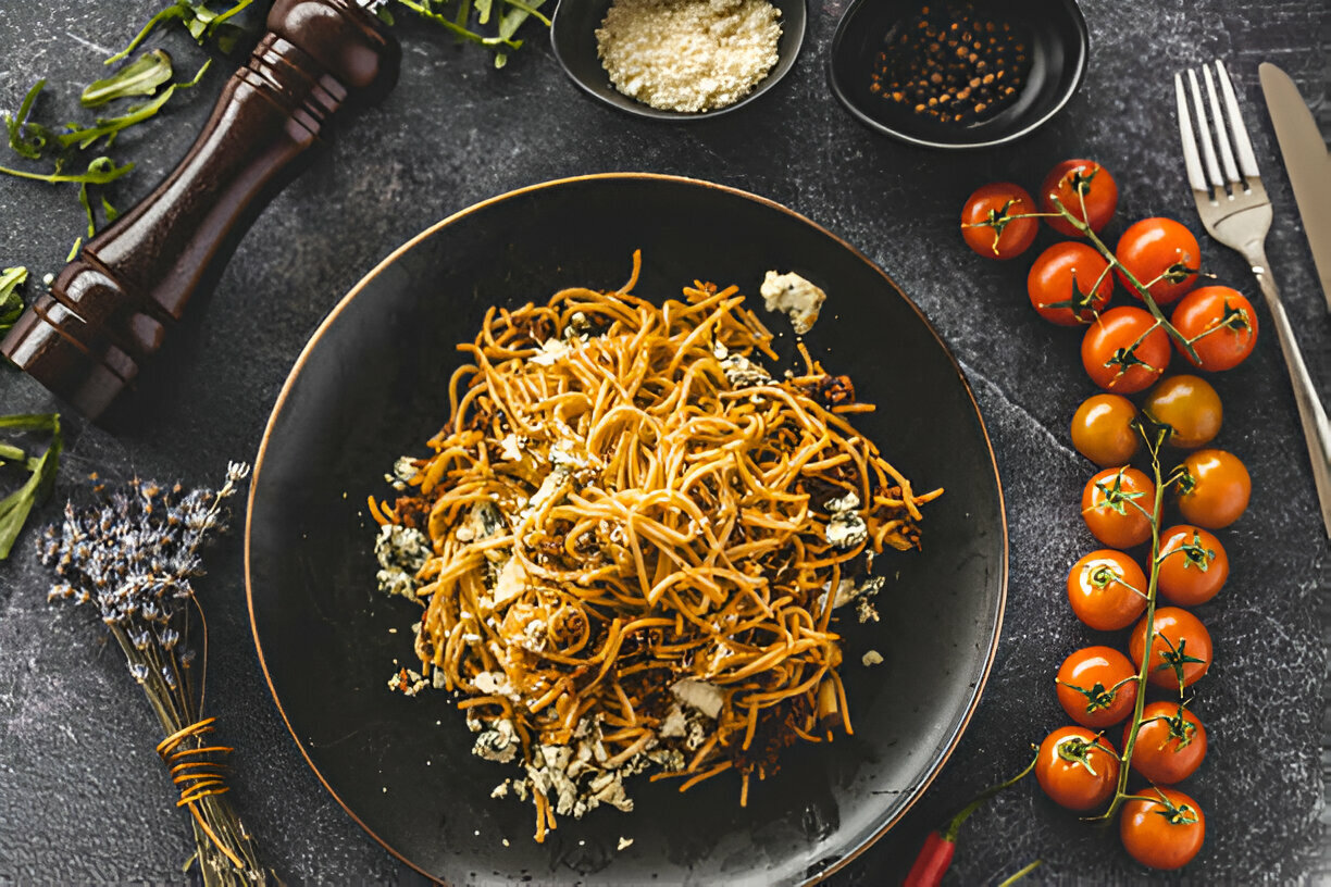 Creamy Basil Tomato Pasta