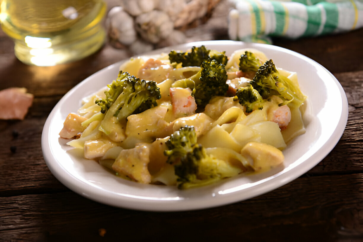 Creamy Broccoli and Chicken Penne