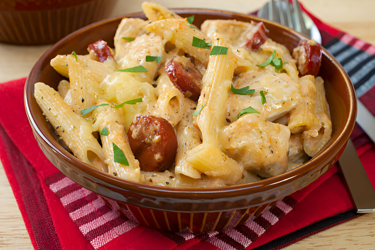 Creamy Smoked Sausage Pasta Recipe