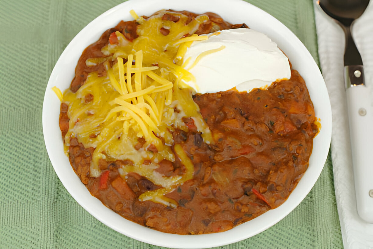 Creamy Vegan Tomato White Bean Stew