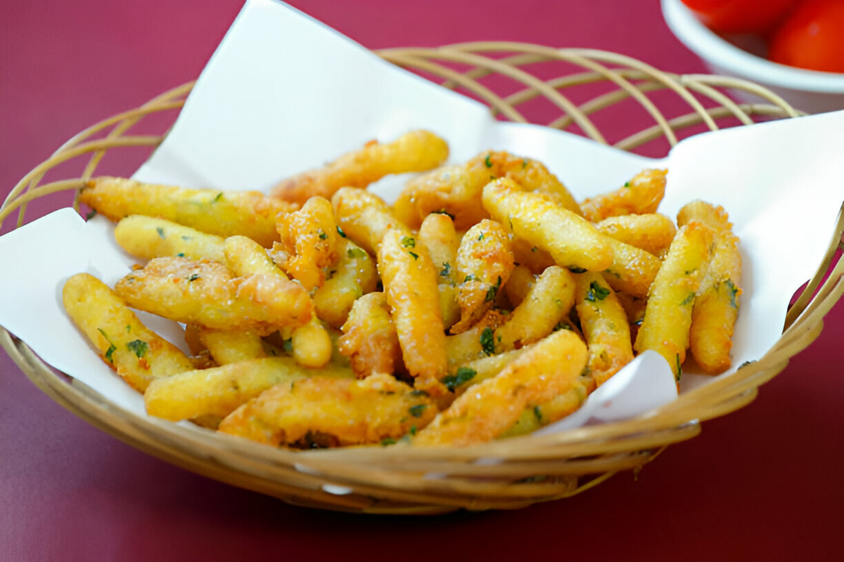 Crispy Mashed Potato Fries