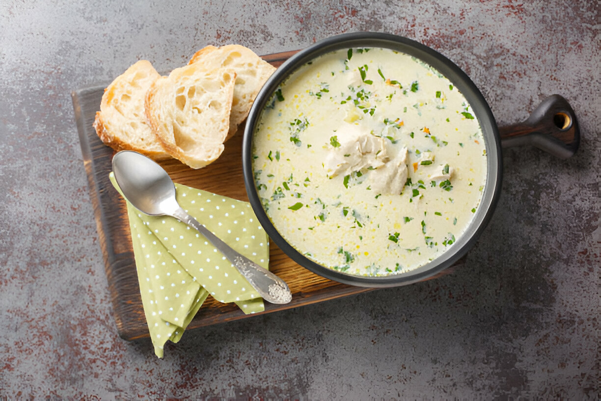 Crock Pot Creamy Chicken Parmesan Soup