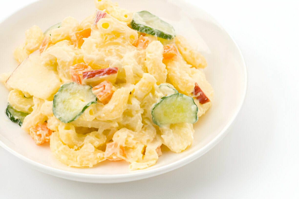 Deviled Egg Macaroni Pasta Salad