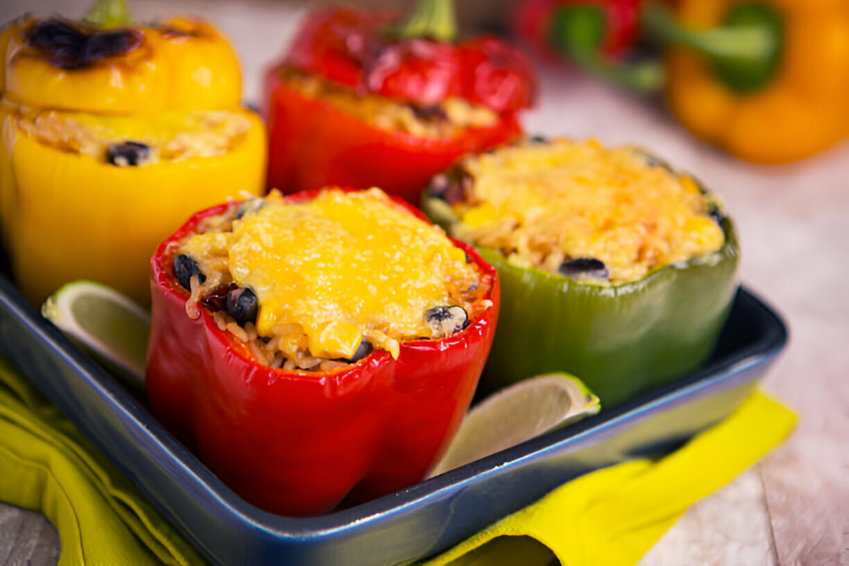 Easy Stuffed Pepper Casserole