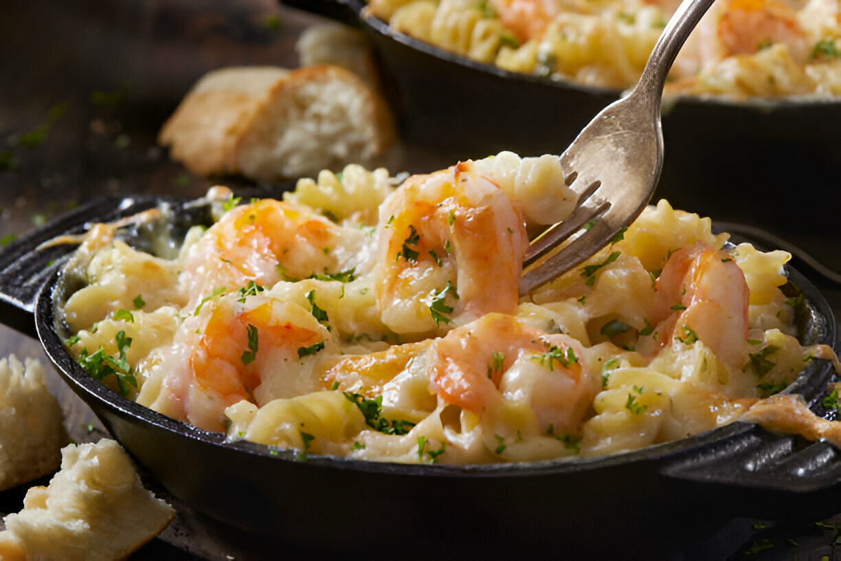 Garlic Parmesan Baked Shrimp