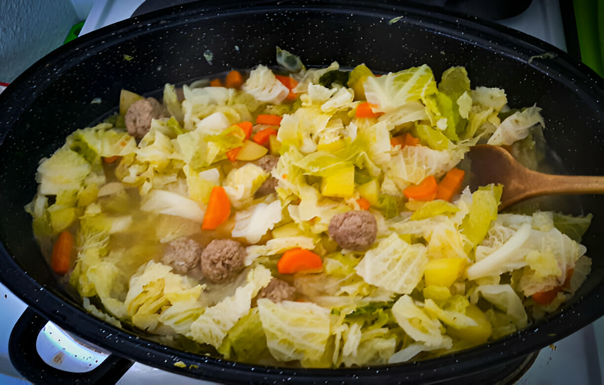 Hearty Ground Beef and Cabbage Skillet