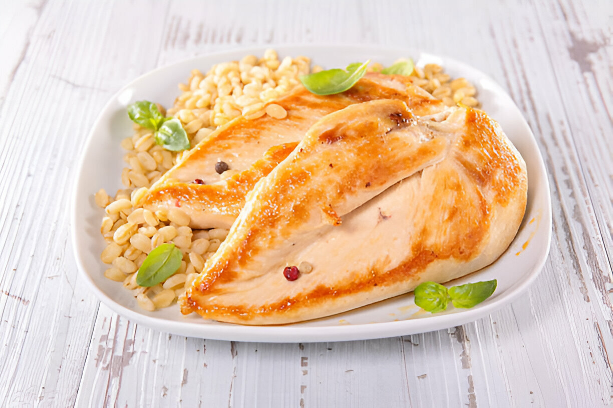 High Protein Chicken Orzo