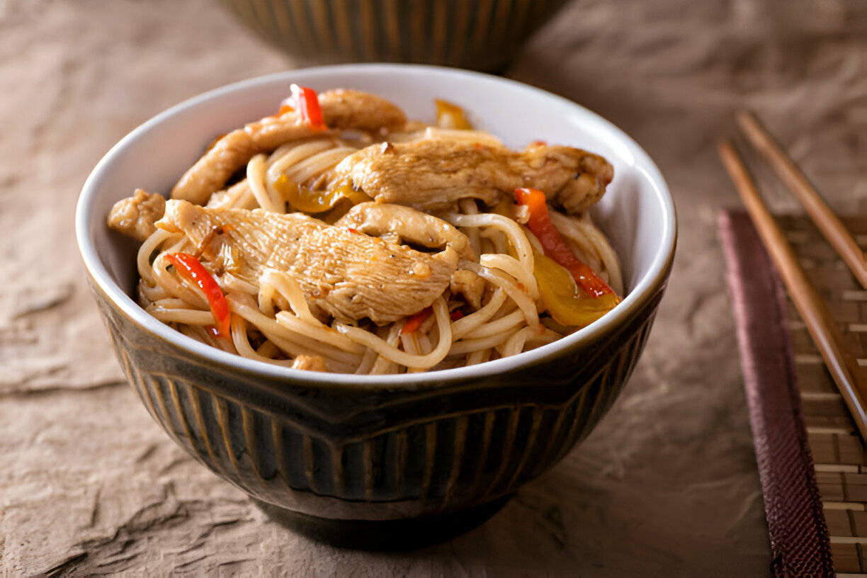 Honey Pepper Chicken Pasta