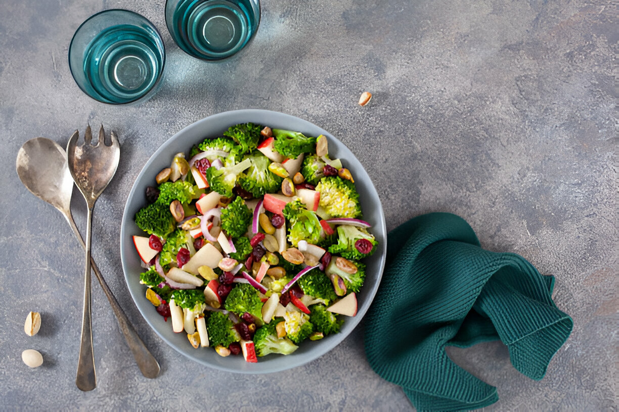 Honeycrisp Apple Broccoli Salad