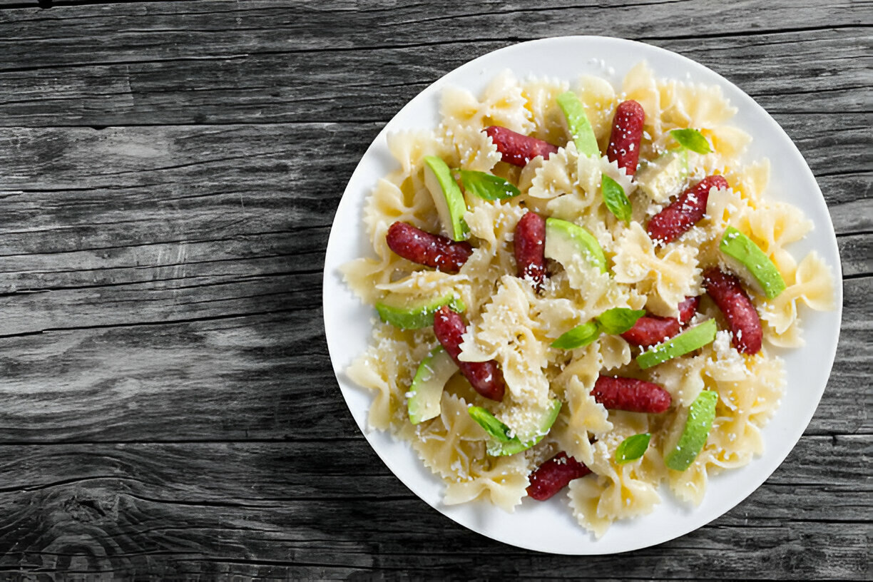 Italian Sausage With Bow Tie Pasta