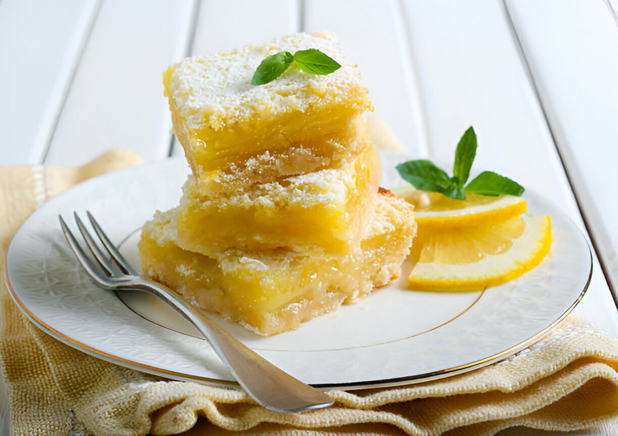 Lemon Cream Cheese Bars Recipe