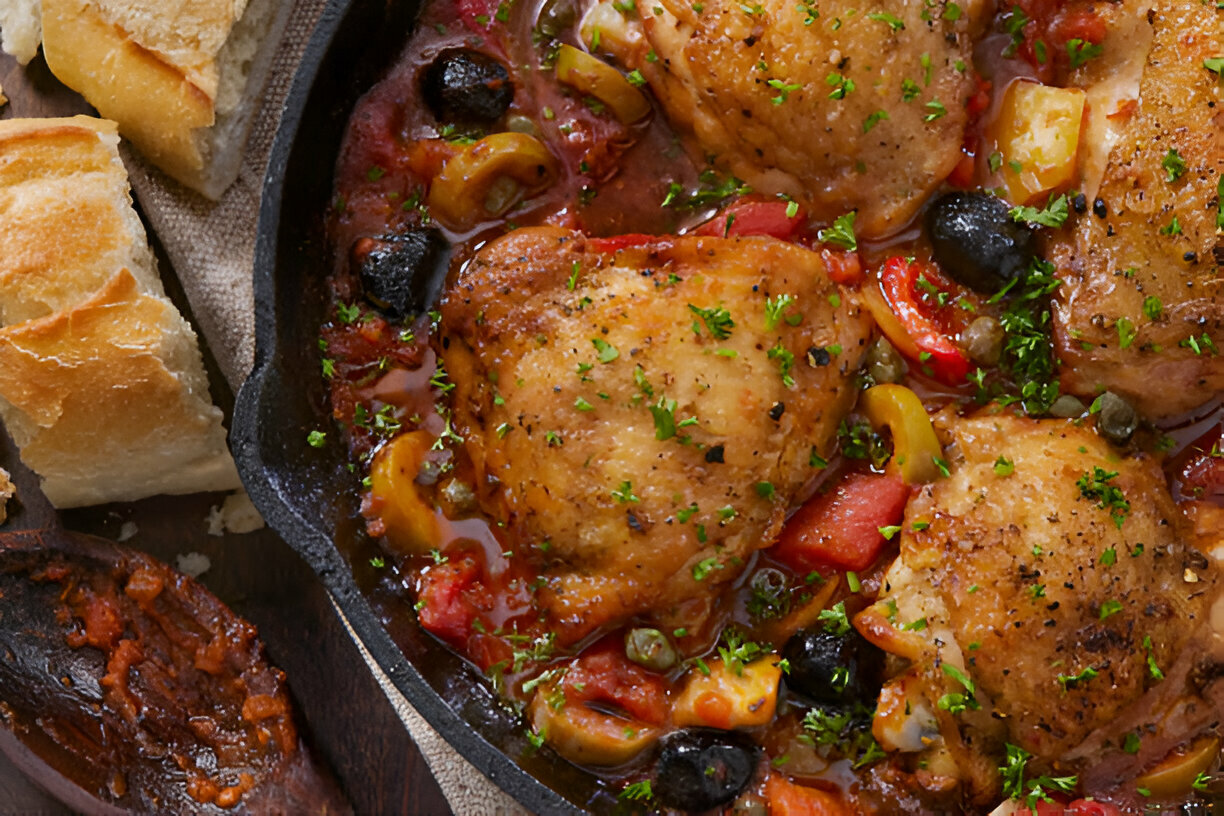 Mediterranean Chicken Thighs