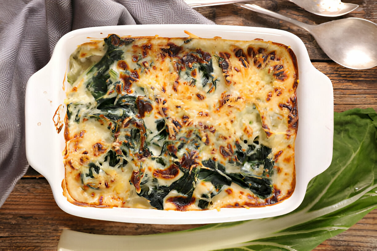 Mushroom And Spinach Lasagna Recipe - MushroomSalus