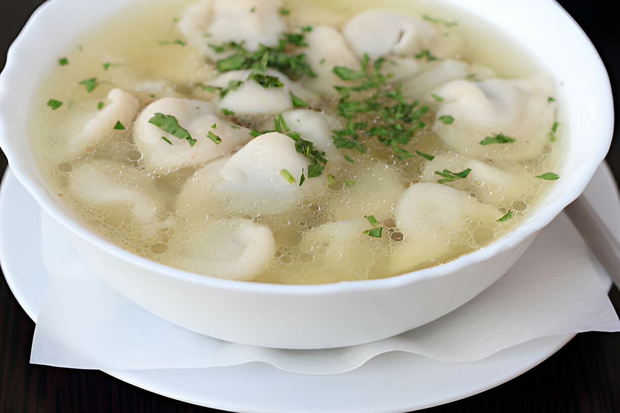 One Pot Chicken Dumpling Soup