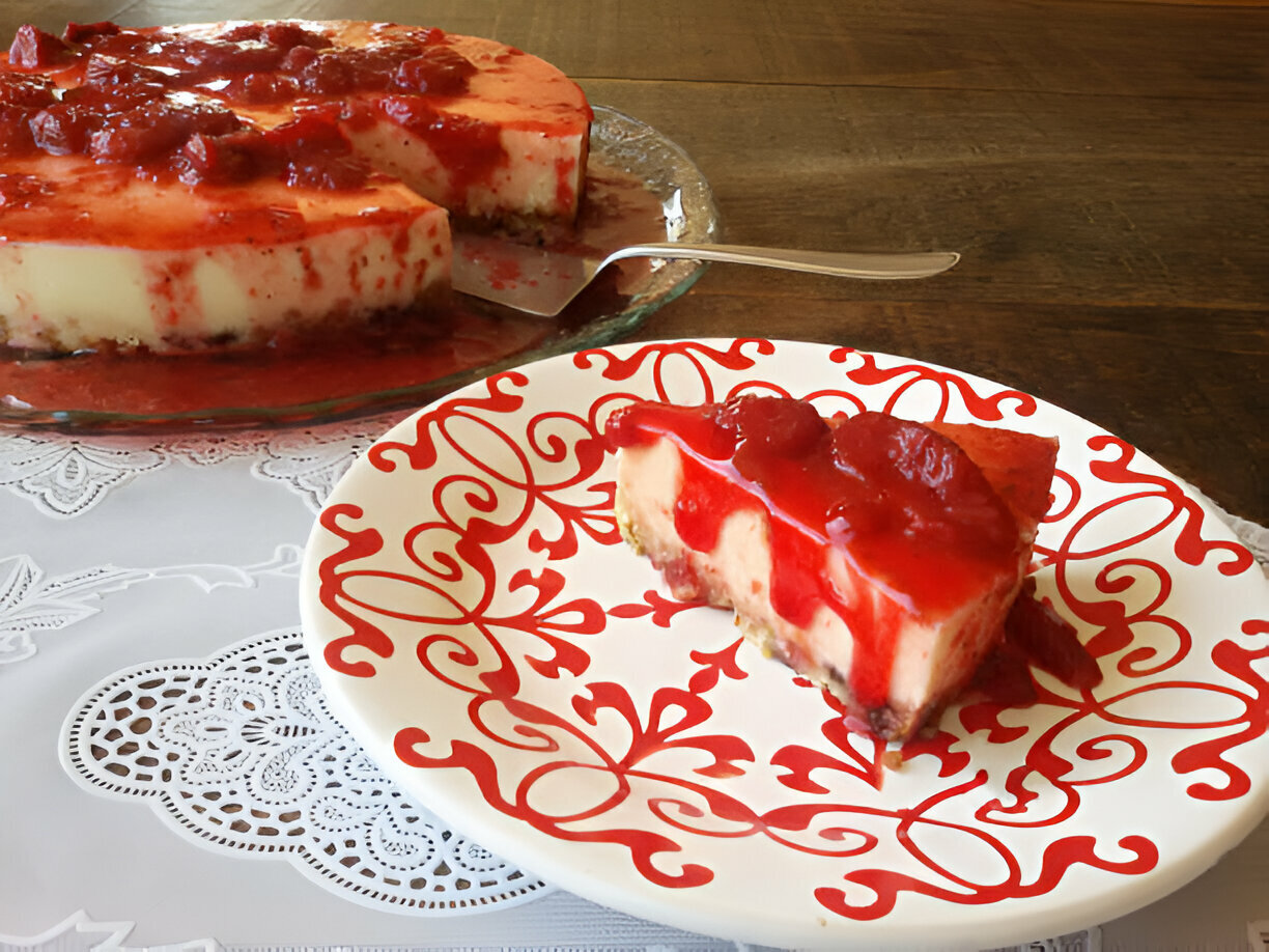 Peanut Butter and Jelly Cheesecake