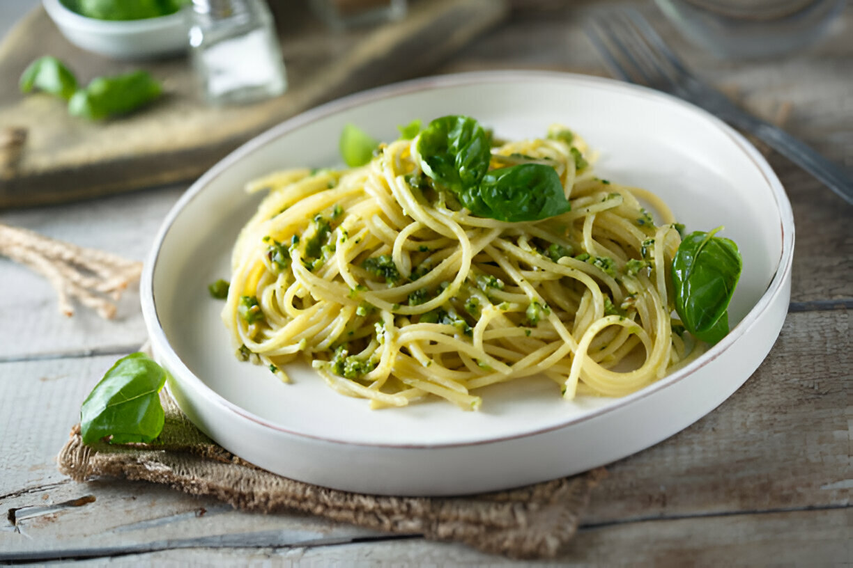 Quick Spinach Pasta