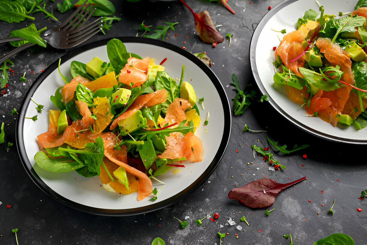 Salmon Avocado Salad