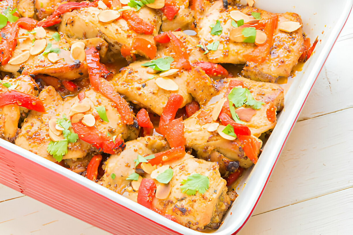 Sheet Pan Cashew Chicken